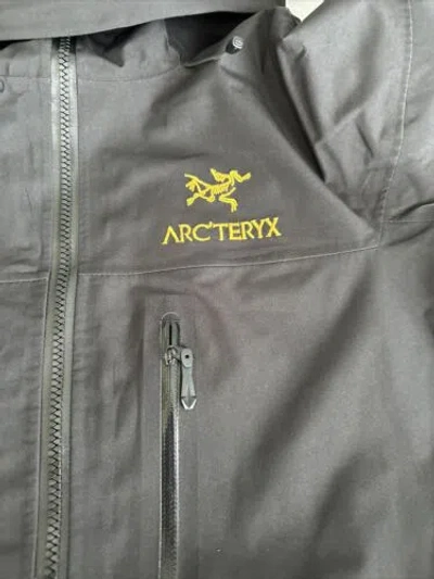Pre-owned Arc'teryx Arcteryx Alpha Sv Jacket Medium In Black