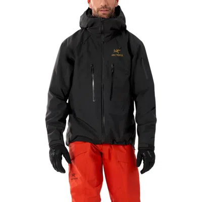 Arc'teryx Alpha Sv Waterproof Jacket In Black