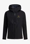 Arc'teryx Alpha Sv Zip-up Ski Jacket In Black