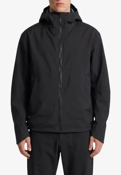 Arc'teryx Arris Zip-up Windbreaker Jacket In Black