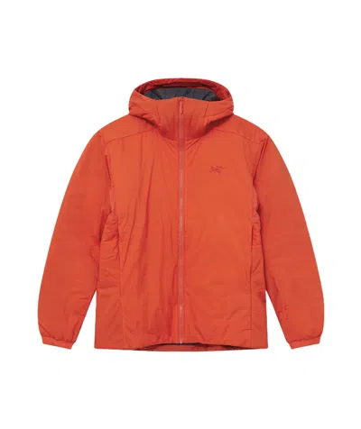 Arc'teryx Atom Heavyweight Hood Hooded Casual Jacket In Red