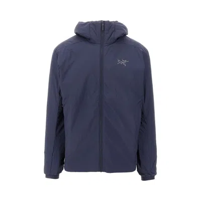 Arc'teryx 'atom' Hooded Jacket In Blue