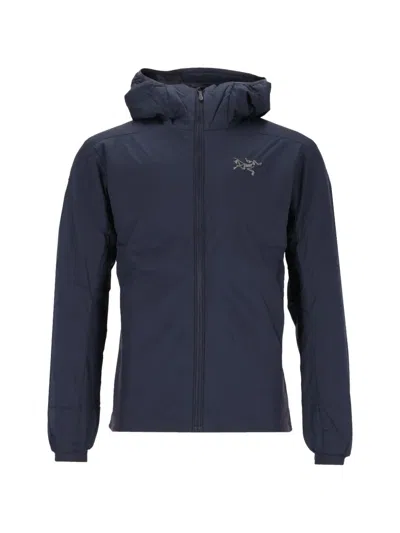 Arc'teryx Atom Hooded Jacket In Blue