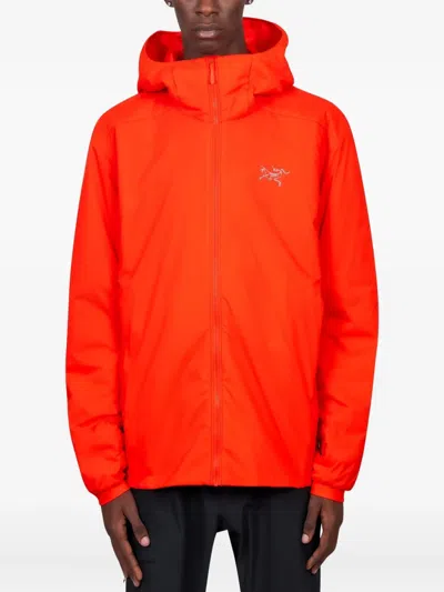 Arc'teryx Atom Hoody Hooded Jacket In Orange