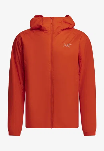 Arc'teryx Atom Hoody Technical Jacket In Red