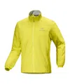 Arc'teryx Atom Windbreaker Jacket In Yellow