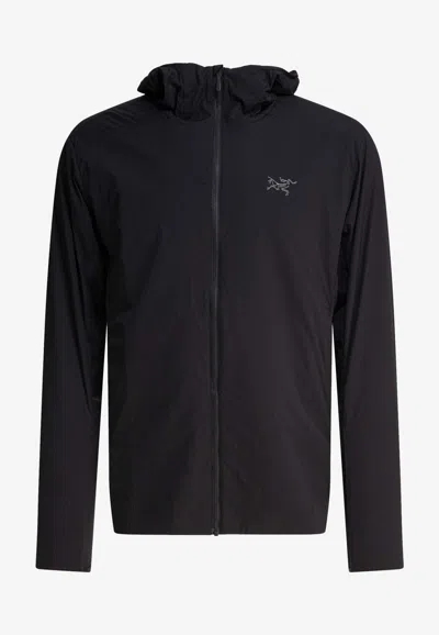 Arc'teryx Atom Sl Windbreaker Jacket In Black