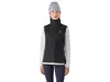 Arc'teryx Atom Vest Womens Black Full Zip Pockets Nylon Performance Gbo207 In Black