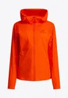 Arc'teryx Atom Windbreaker Jacket In Orange
