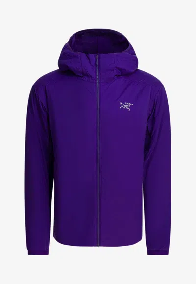 Arc'teryx Atom Windbreaker Jacket In Purple