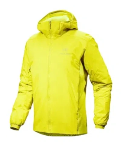 Arc'teryx Atom Zip-up Hooded Jacket In Yellow