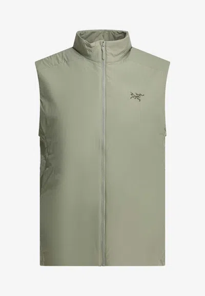 Arc'teryx Atom Zip-up Vest In Gray