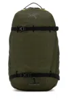 Arc'teryx Army Green Canvas Backpack In Green