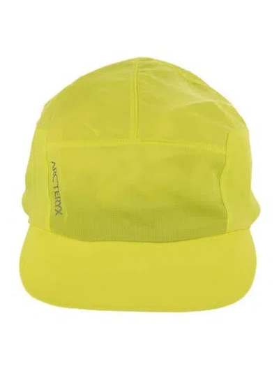 Pre-owned Arc'teryx Baseball Cap W/tags In Yellow