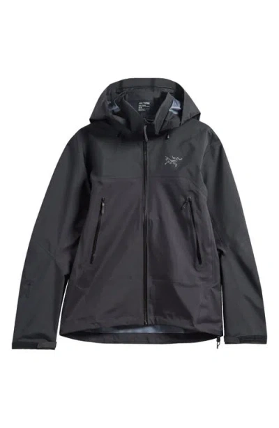 Arc'teryx Beta Ar Gore-tex® Pro Epe Waterproof Hooded Jacket In Black
