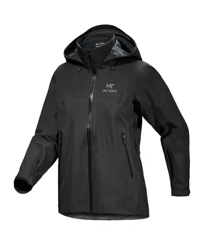 Arc'teryx Beta Ar Gore-tex Zipper Casual Jacket In Black