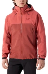 Arc'teryx Beta Ar Gore-tex® Pro Epe Waterproof Hooded Jacket In Red