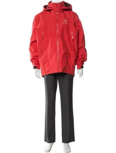 Pre-owned Arc'teryx Beta Ar Parka In Orange