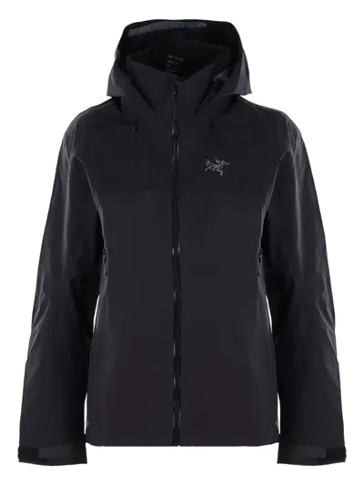 Arc'teryx Beta Ar Zip-fastening Jacket In Black