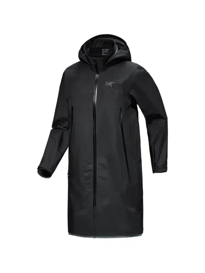 Arc'teryx Beta Hooded Coat In Black