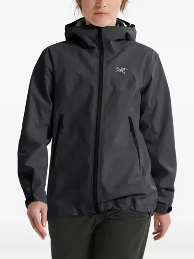 Arc'teryx Beta Hooded Jacket In Black