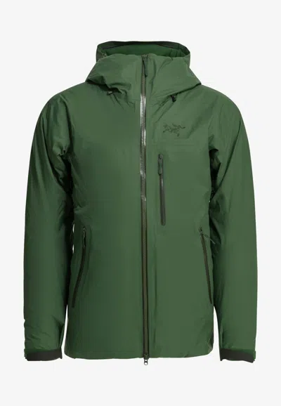 Arc'teryx Beta Insulated Gore-tex Jacket In Green
