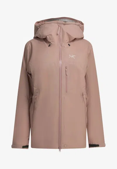 Arc'teryx Beta Insulated Gore-tex Jacket In Pink