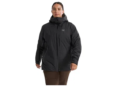 Arc'teryx Beta Insulated Rain Jacket In Black