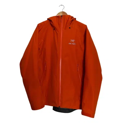 Pre-owned Arc'teryx Beta Lt Jacket In Orange
