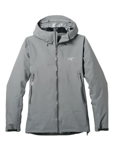 Arc'teryx Beta Sl Hooded Zip Jacket In Gray
