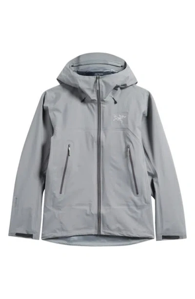 Arc'teryx Beta Sl Hybrid Gore-tex® Hooded Jacket In Gray