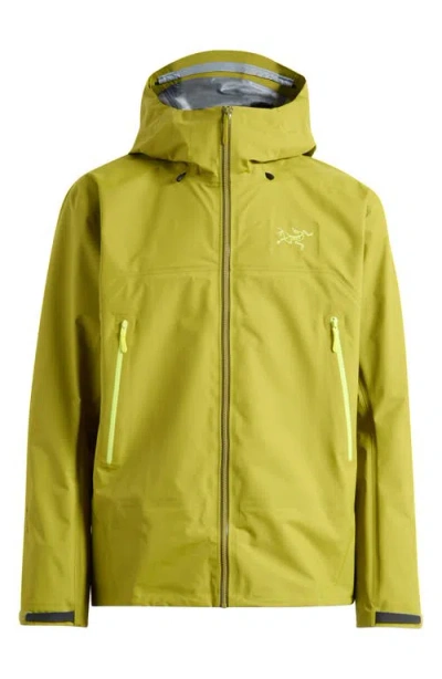 Arc'teryx Beta Sl Hybrid Gore-tex® Hooded Jacket In Green
