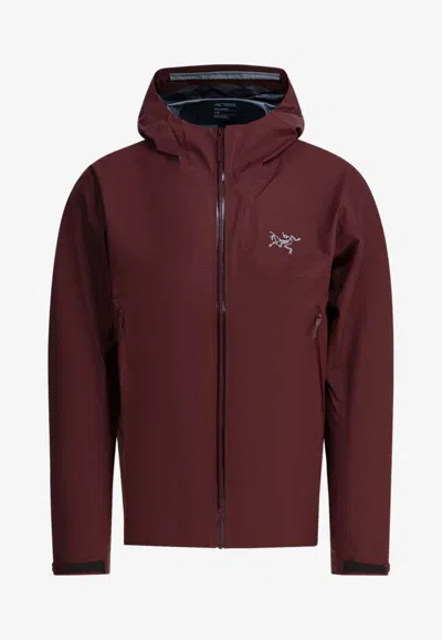 Arc'teryx Beta Technical Jacket In Burgundy