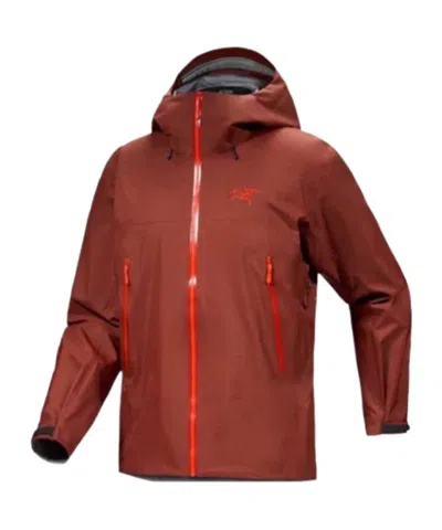 Arc'teryx Beta Windproof Jacket In Red