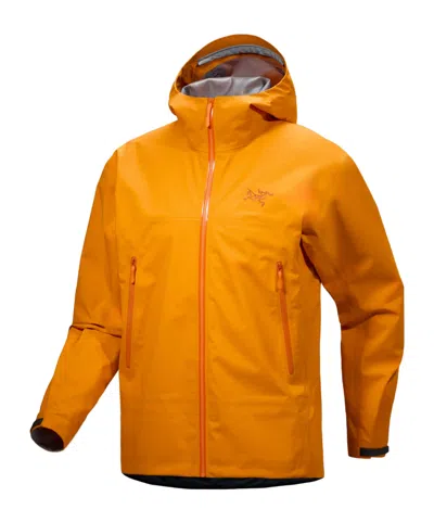 Arc'teryx Beta Zip Hooded Jacket In Orange
