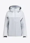 Arc'teryx Beta Zip-up Windbreaker Jacket In White