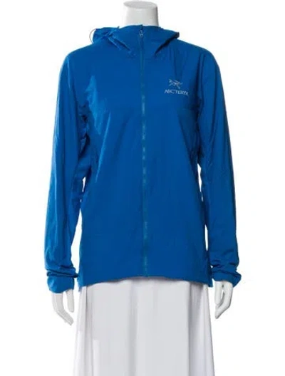 Pre-owned Arc'teryx Biker Jacket In Blue