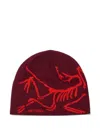 Arc'teryx Bird-head Beanie In Burgundy