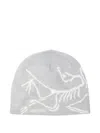 Arc'teryx Bird Head Graphic-pattern Beanie In Gray