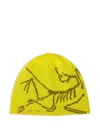 Arc'teryx Bird-head Merino Wool Beanie In Yellow