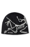 Arc'teryx Bird Head Merino Wool Blend Beanie In Black
