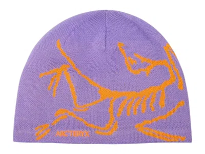 Pre-owned Arc'teryx Bird Head Toque Beanie (fw25) In Aster/blaze