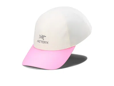 Arc'teryx Bird Word Cap Traditional Hats Cosmic Bloom: Sm/md In White