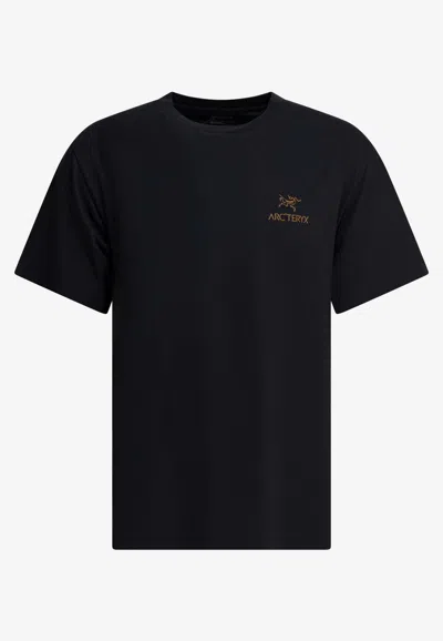 Arc'teryx Bird Word Crewneck T-shirt In Black
