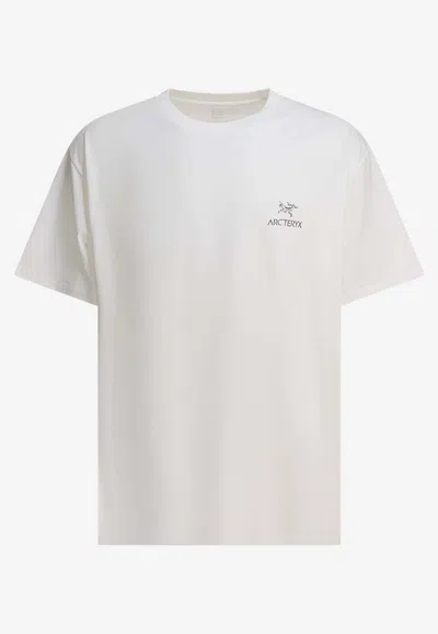 Arc'teryx Bird Word Crewneck T-shirt In White