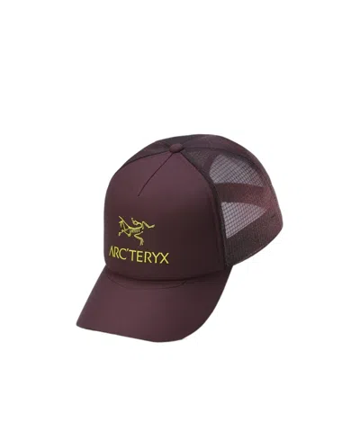 Arc'teryx Bird Word Curved Truck Hat In Black