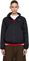 Arc'teryx Black Atom Jacket In Black