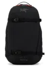 Arc'teryx Black Canvas Backpack In Black