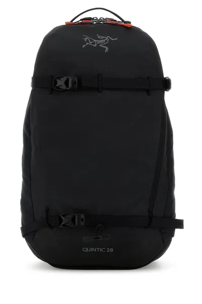 Arc'teryx Black Canvas Backpack