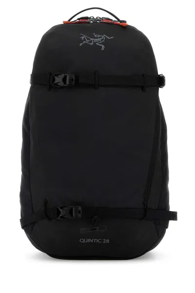 Arc'teryx Black Canvas Backpack